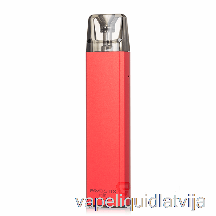 Aspire Favostix Mini Starter Kit Red Vape Liquid